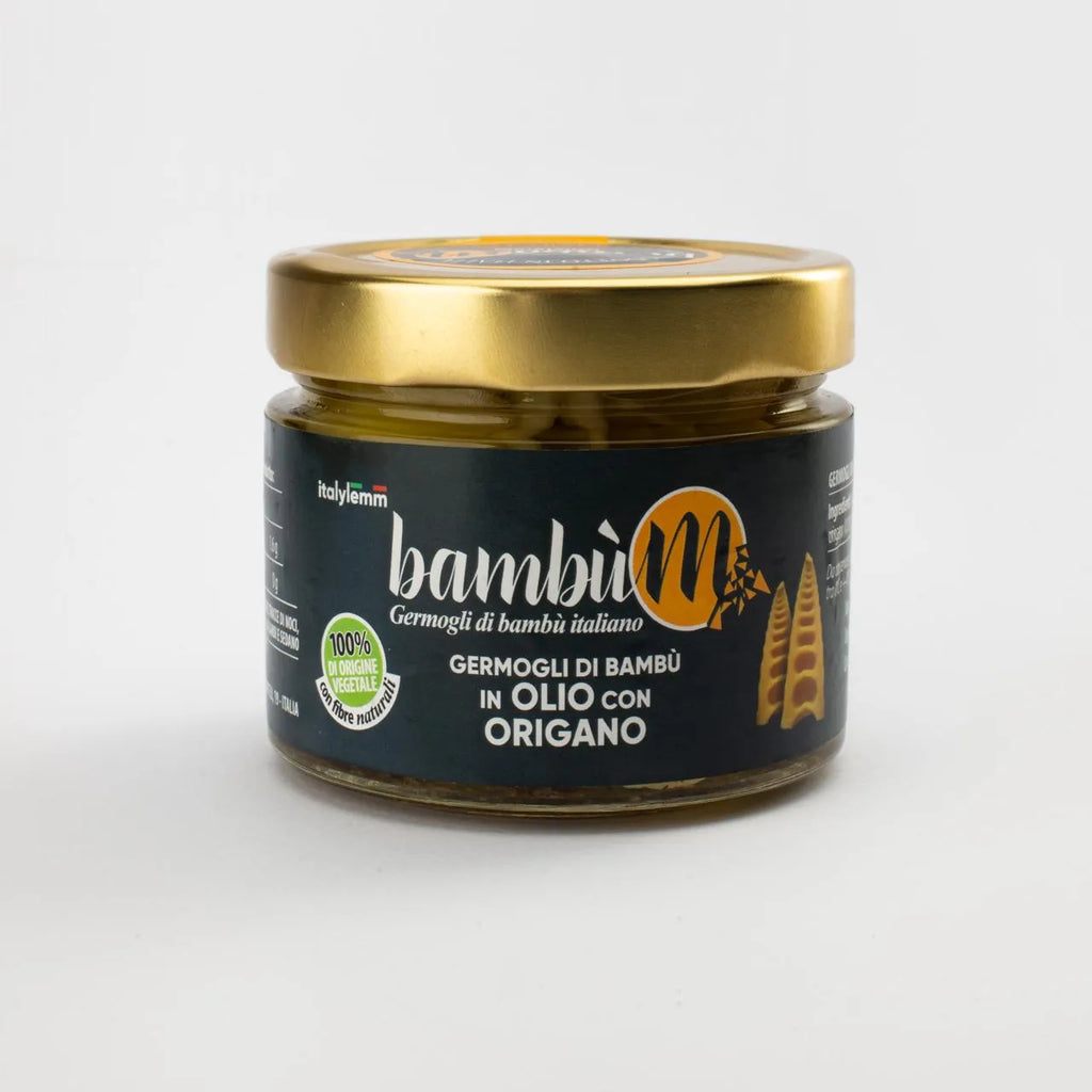 Bambussprossen in Öl mit Oregano 260g