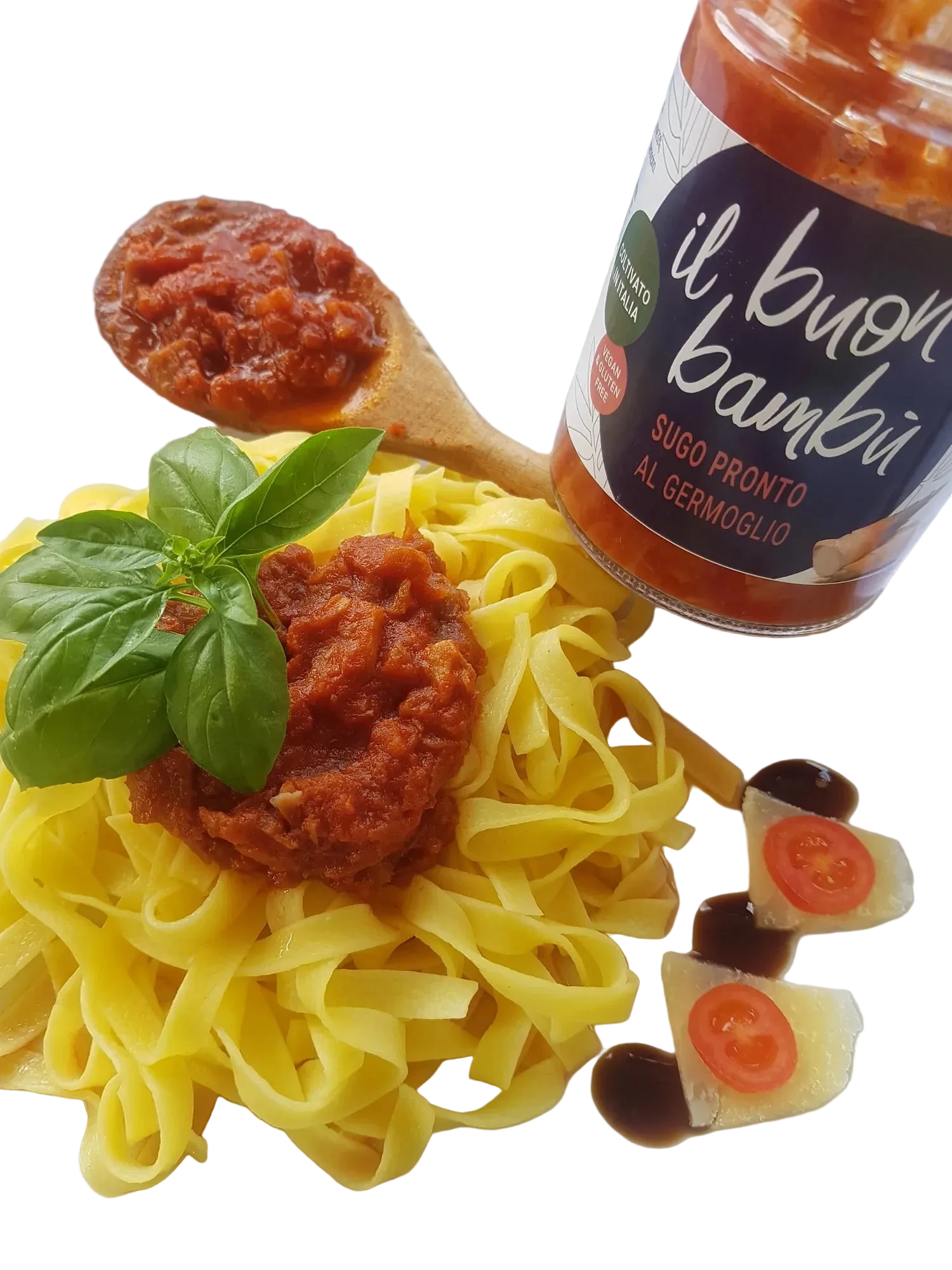 Pasta con prodotto al bambù